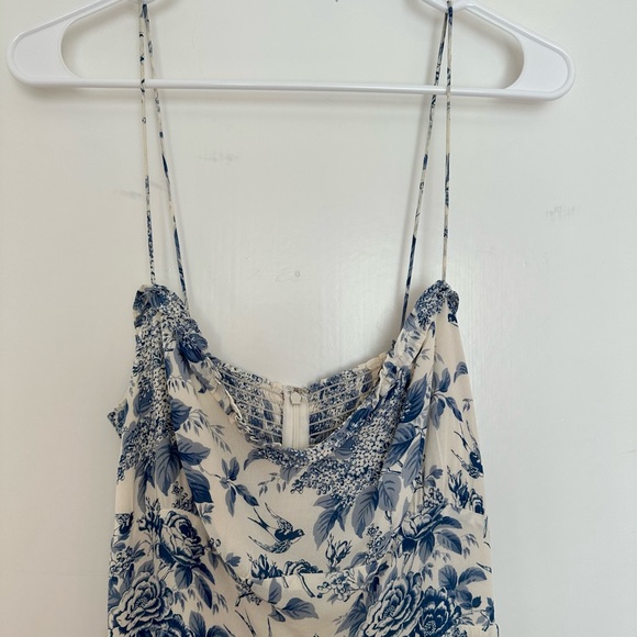 Reformation Marin Floral Minidress in Pompadour Size 12 - Picture 5 of 12